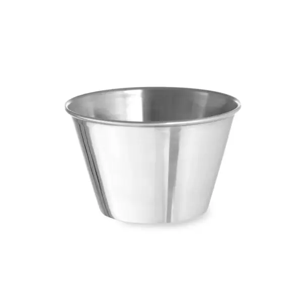 Fabrieksprijs Hendi Ramekin 0,23L Ø93x58mm RVS 12 stuks voor desserts en sauzen
