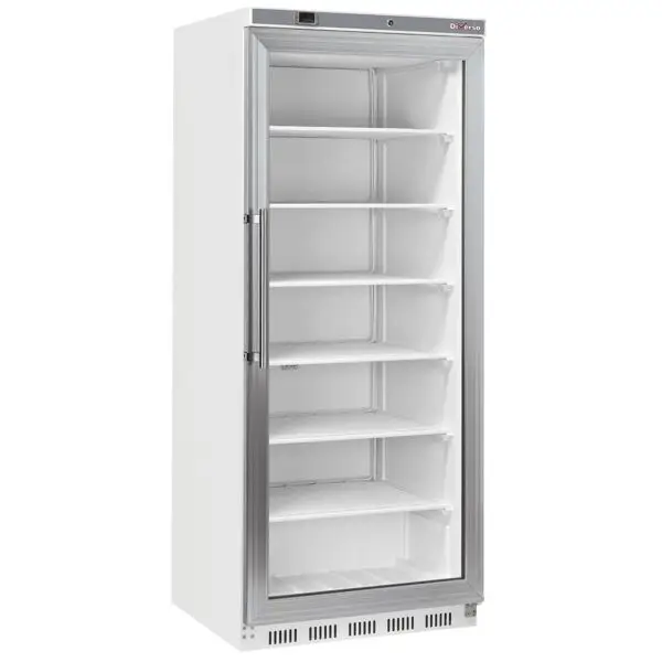 Beperkt Aanbod Diamond statische vrieskast NG61-LV-2EME 600 liter wit met glazen deur 780x768x1902 mm -20° tot -15°C