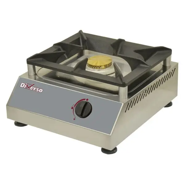 Betrouwbaar Diamond warmhoudplaat tafelmodel 1 brander 5 kW 380x400x200 mm