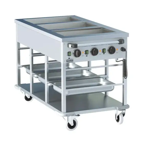 Shop Nu Bain-marie trolley 3/1
