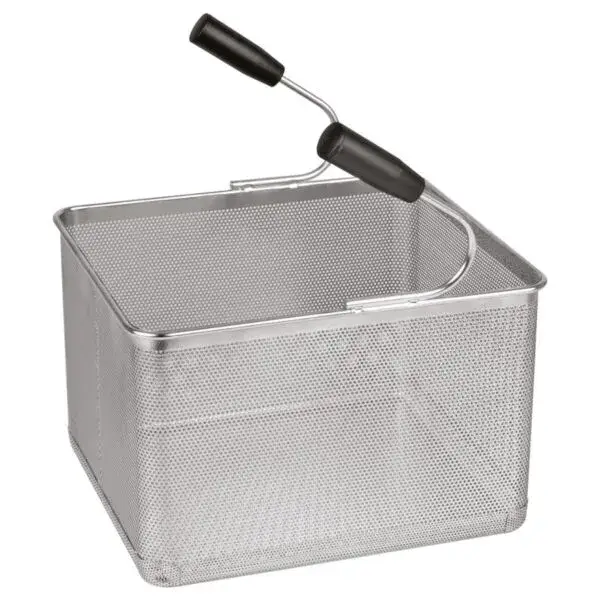 Direct Verzonden Diamond pasta mand 300x325x215 mm RVS AISI 304 met athermische handgrepen