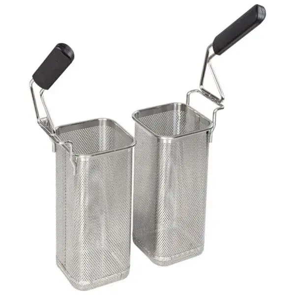 Diamond 2-delige kokerkorf set 40 liter 2x GN 1/6 130x130x215 mm roestvrij staal horeca Dagaanbieding