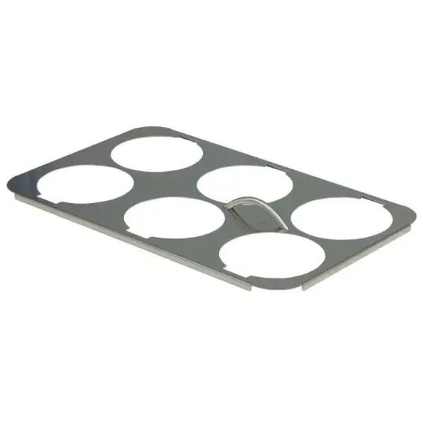 Diamond anti-kantelstructuur 6 korven Ø135 mm 330x535x10 mm Exclusieve Aanbieding