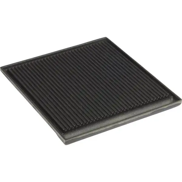 Diamond geribde plaat 1 brander 350x400x60 mm horeca Flitsaanbieding