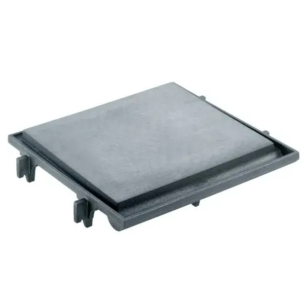 Diamond vlakke kookplaat 1 vuur 320x330 mm modulair MAXIMA 700+ Snelle Levering