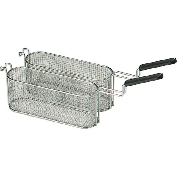 Diamond koppel friteuse manden 5+5 liter 100x325x125 mm Modulair gamma MAXIMA 700+ Weekendaanbieding