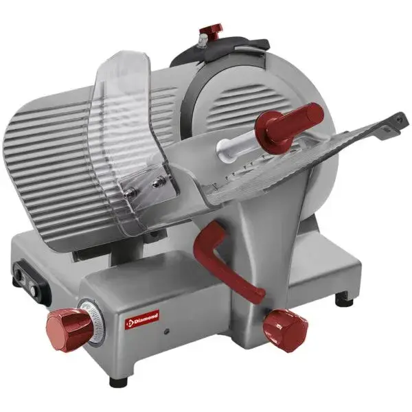 Beste Prijs Diamond professionele snijmachine DI350-GXS-ST met keramisch gecoat 350 mm mes en tandwielaandrijving voor horeca