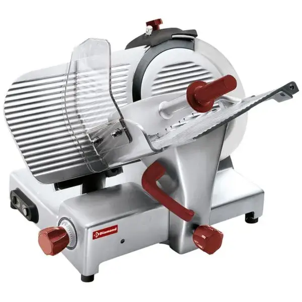 Hete Deal Diamond professionele snijmachine DI350-GXS tandwielaandrijving Ø 350 mm schuin mes horeca