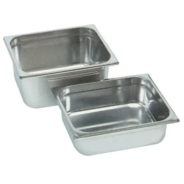 Korting Diamond Gastronormbak 1/2 265x325x200 mm RVS AISI 304 diepgetrokken GN-bakken voor horeca