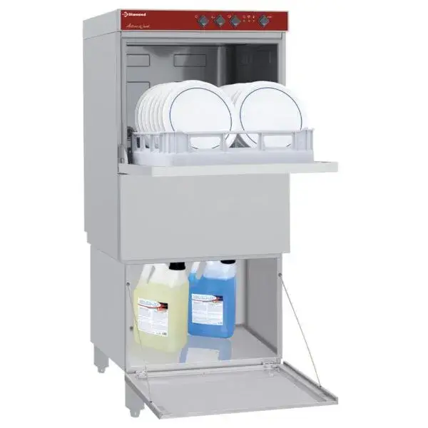 Korting Diamond vaatwasser type DI051D-6MBD-F-PF met gesloten onderstel 600x630x1420 mm