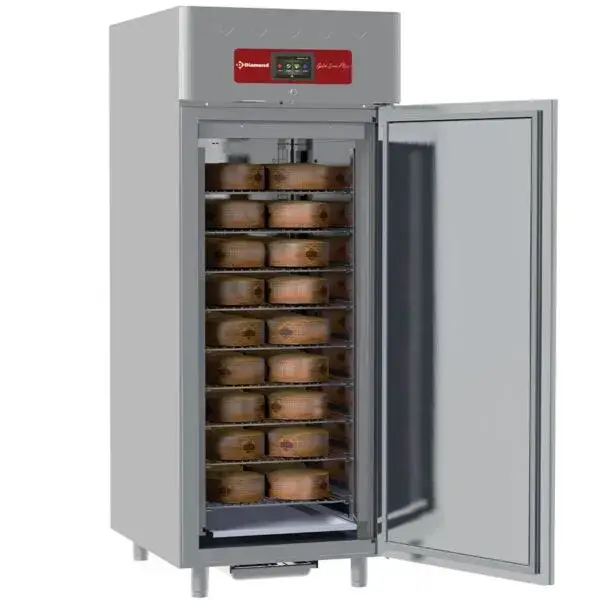 Rijpingskast fermenting aging voor kazen 850 liter geventileerd, 1 deur 20x gn 2/1 Hoge Kwaliteit