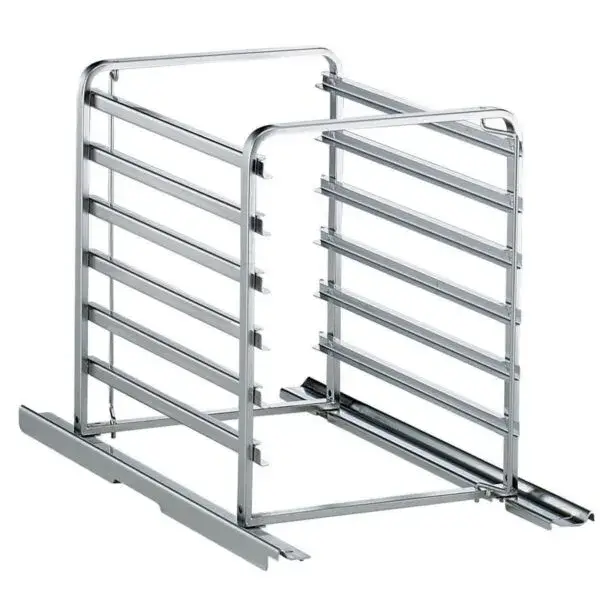 Lader op wielen 5x gn 1/1 (ruimte 80 mm) Hoge Kwaliteit