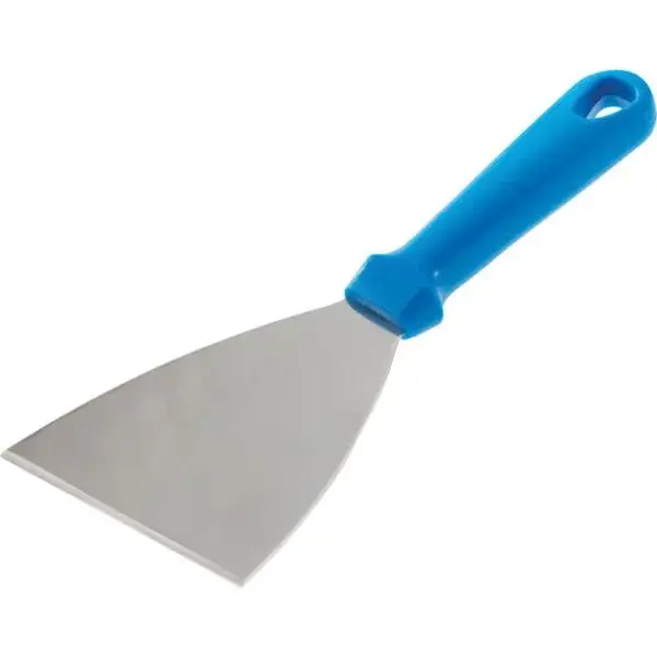 Diamond driehoekige spatel RVS 100x255 mm nylon handvat pizza pasta Bestseller