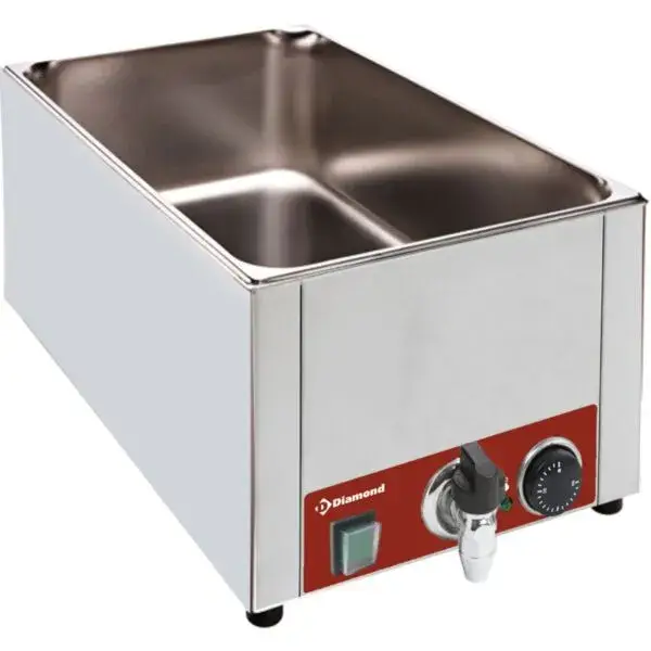 Tijdelijk Beschikbaar Elektrische bain-marie tafelmodel gn 1/1 - 150 mm + kraan