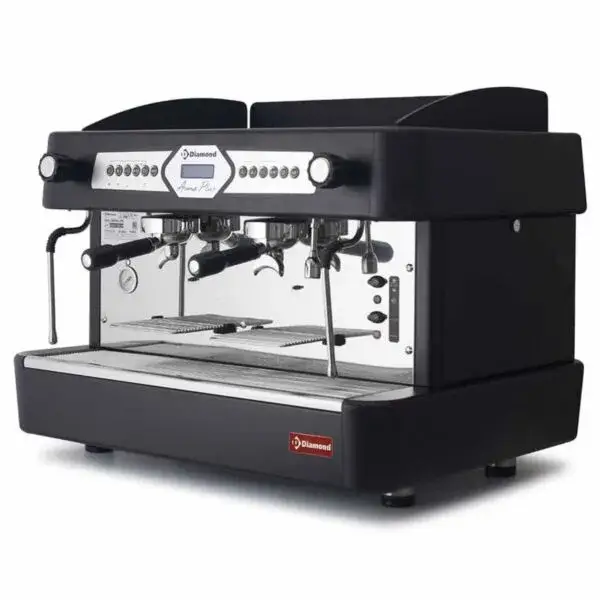 Koffiemachine 2 groepen, automatisch (met display) - zwart Favoriet