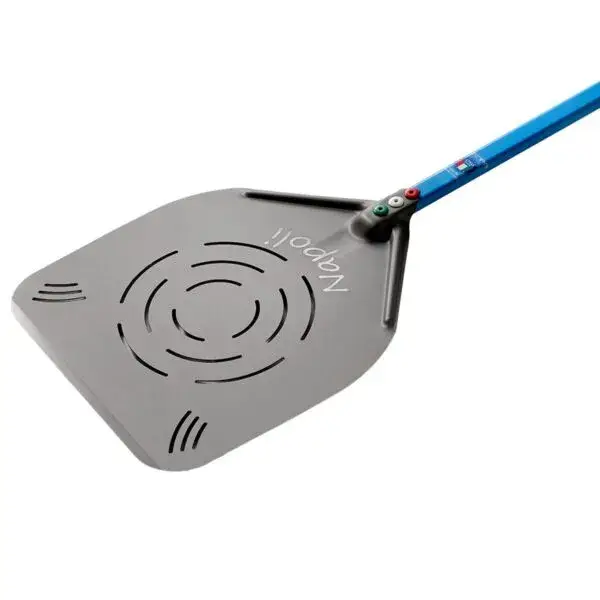 Superprijs Geperforeerde napolitaanse aluminium pizzasschep 320 mm
