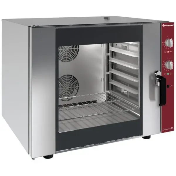 Voordeelprijs Elektrische convectieoven 6x 600x400 mm + manuele bevochtiger
