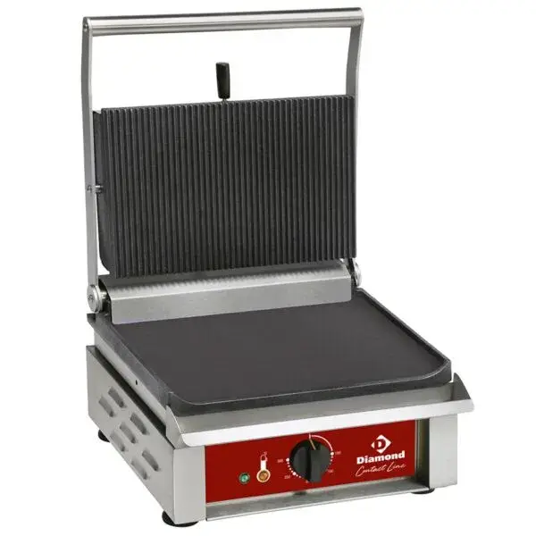 Koop Online Contact grill medium, geëmailleerde platen