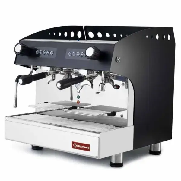 Beperkt Aanbod Espresso apparaat 2 groepen, automatisch - zwart
