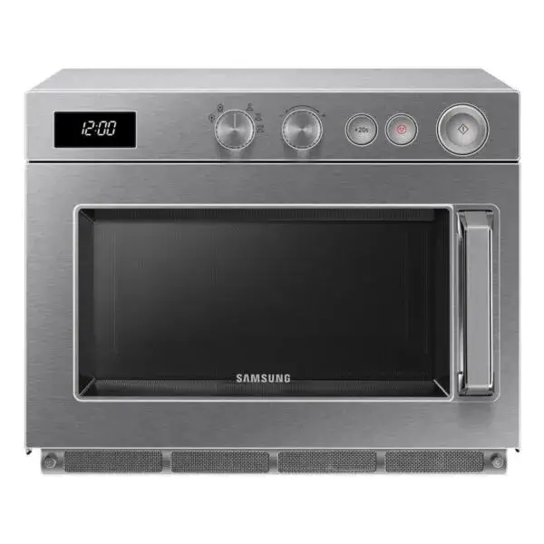 Professionele mechanische microgolfoven gn 2/3 in rvs, 1850 w (26l) Op = Op