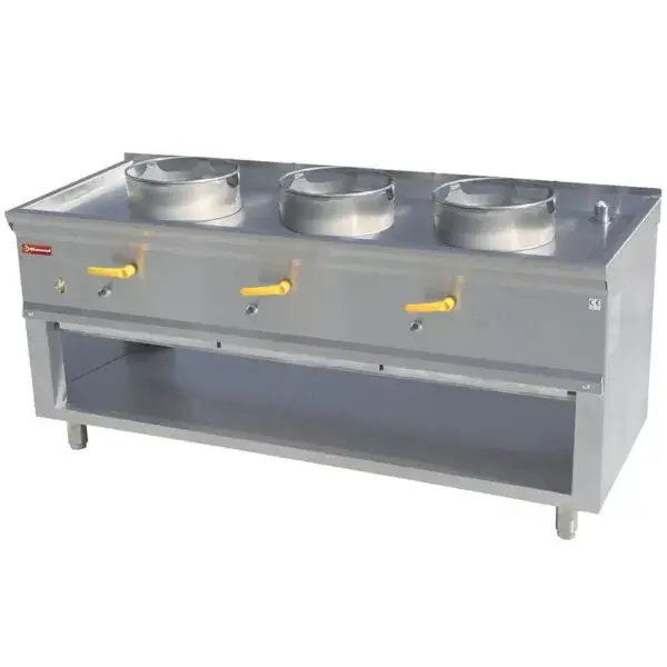 Favoriet Wok-fornuis 3 branders