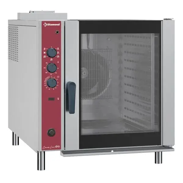 Snelle Levering Convectie gasoven, 10x gn 2/1, automatischeluchtbevochtiger
