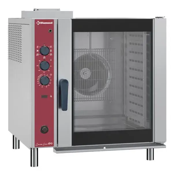 Superprijs Convectie gasoven, 10x gn 1/1, automatischeluchtbevochtiger
