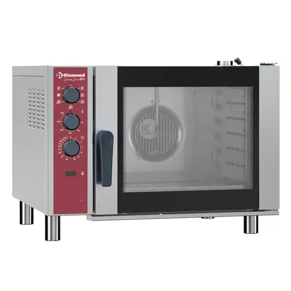 Voordeelprijs Elektrische convectie oven 6x gn 1/1, automatischeluchtbevochtiger