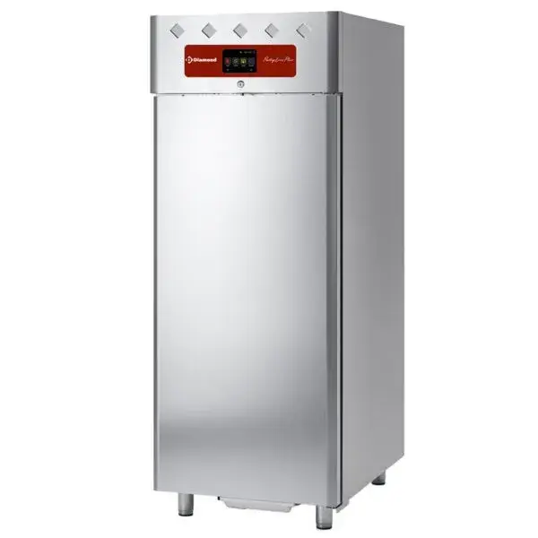 Rijskast met gecontroleerde gisting, 1 deur, 20xen (600x800mm) of 40xen (600x400mm) Op = Op