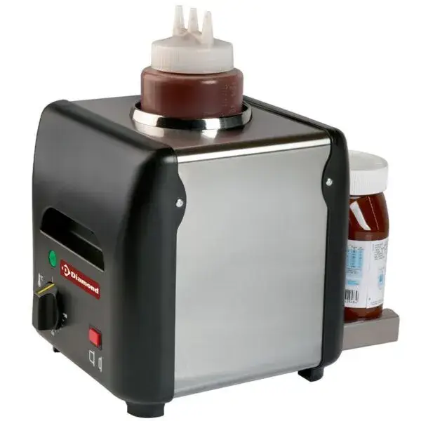 Chocolade verwarmer, chocopasta of vloeibaar, honing, sauzen, kaas(1 lit) Favoriet