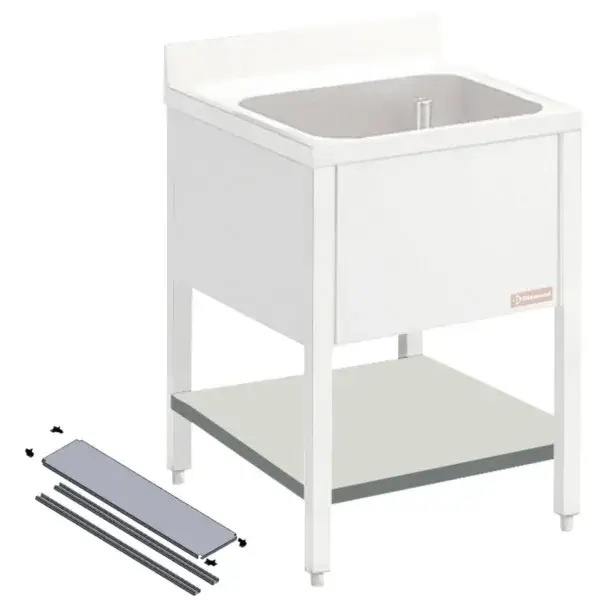 Aanbieding Tussentablet voor demonteerbare spoeltafel