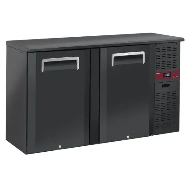 Flessenkoeler 2 deuren, 320 liters, verstelbare poten Flitsaanbieding