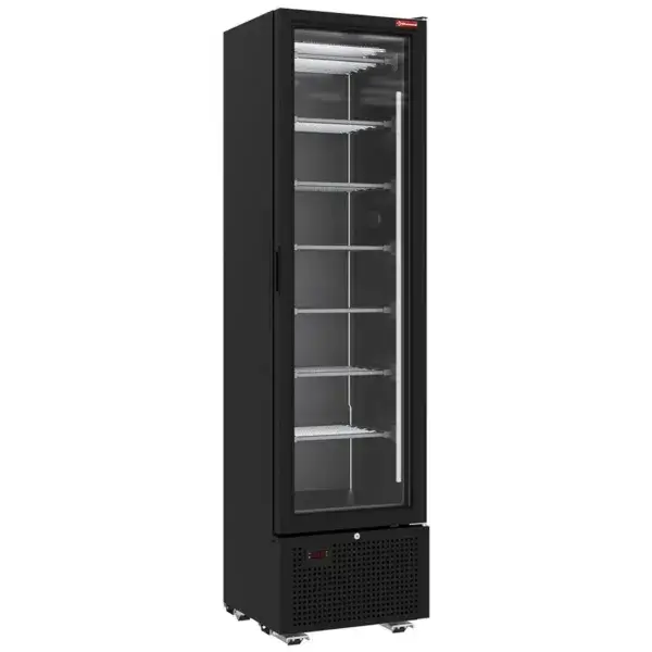 Shop Nu Negatieve gekoelde vitrine 221 liter - 7 vaste niveaus - zwart