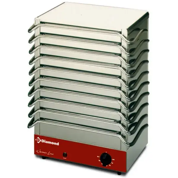 Bordenverwarmer, 10 platen Actieprijs
