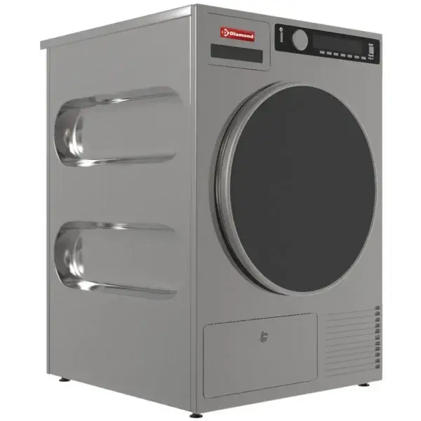 Nieuw Droogkast 6,5 kg "inox-titanium", met condensor