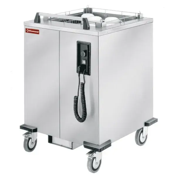 Verwarmde stapelkar met veren voor manden 500x500 mm Koop Vandaag