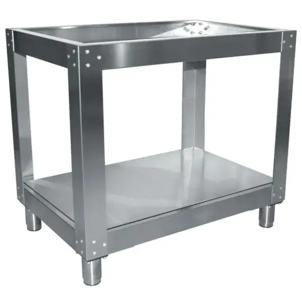Lage Kosten Onderstel (r.v.s.), voor oven 2x 4 pizza's voor efp/44r