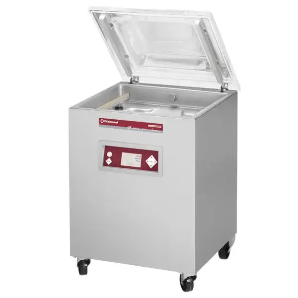 Merkproduct Vacuummachine,kamer 600x475xh200 mm - 63 m3/h lcd