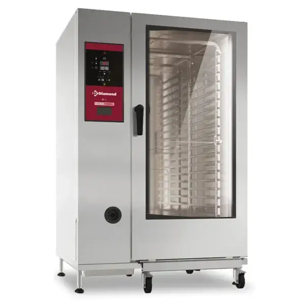 Electrische oven boiler stoom en convectie 20x gn2/1 + cleaning Direct Verzonden