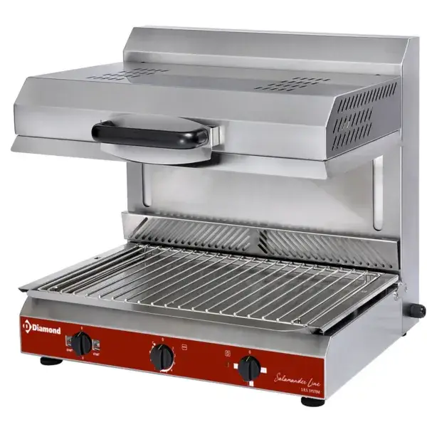 Koop Online Vitroceramische salamander, mobiele bovenkant, 2 vuren