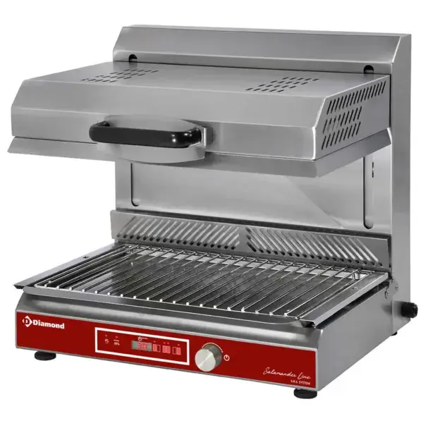 Weekendaanbieding Elektronische glaskeramische salamander, mobiele bovenkant, 2 kookzones (digit)