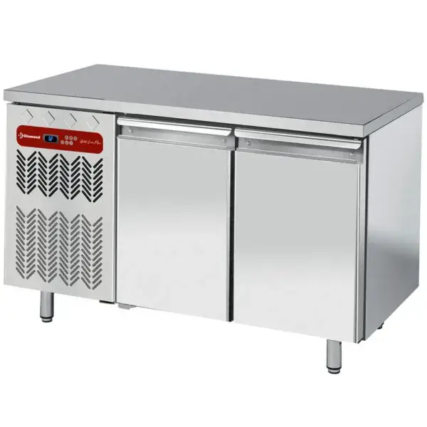 Fabrieksprijs Geventileerde koeltafel, 2 deuren gn 1/1, groep aan linkse kant