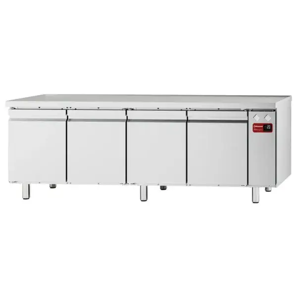 Speciale Aanbieding Koeltafel, geventileerd, 4 deuren gn 1/1, (zonder groep)
