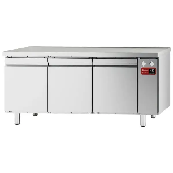 Koeltafel, geventileerd, 3 deuren gn 1/1, (zonder groep) Merkproduct