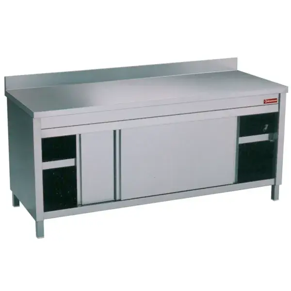 Op = Op Tafel op kast met 2 schuifdeuren + ob