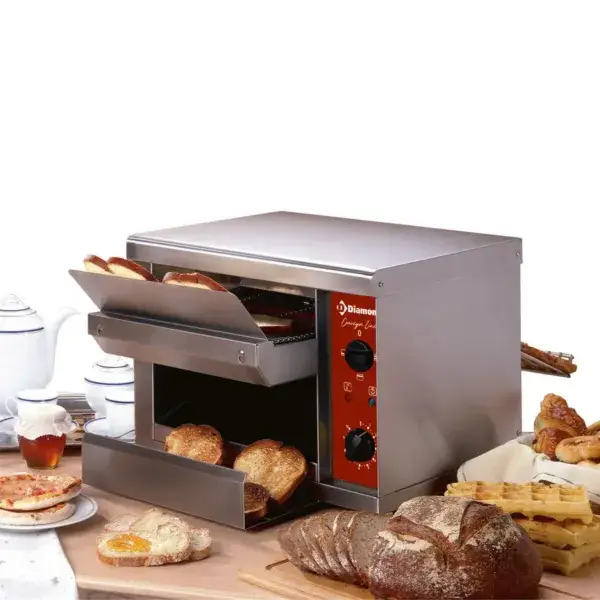 Veilige Betaling Automatische toaster, 540 toasts/uur