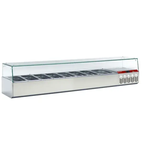 Direct Beschikbaar Gekoelde structuur gn 8x1/3, 1x1/9,, met rechte ruit