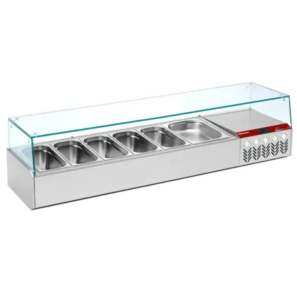 Gekoelde structuur gn 6x1/3, met rechte ruit Hete Deal