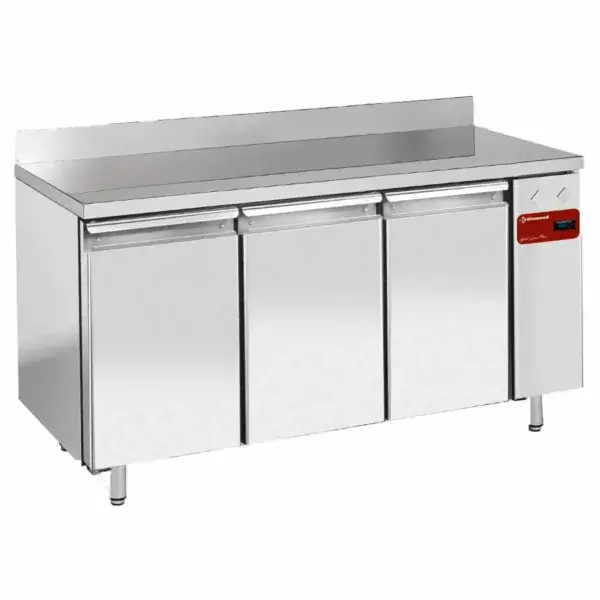 wandkoeltafel, geventileerd, 3 deuren gn 1/1, 405 liter (zonder groep) Shop Nu