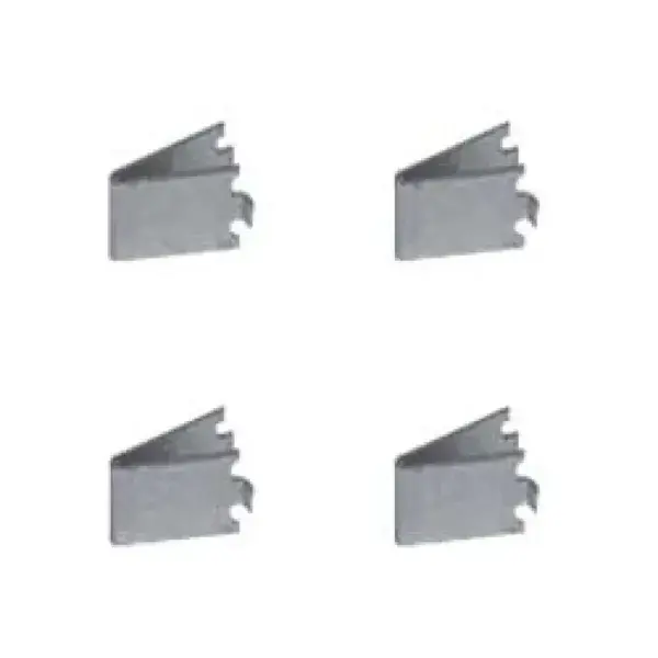 Kit van 4 clips voor extra rooster tab...& tabs... Must-Have